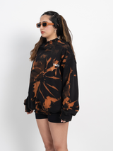 Orange Tie Dye Hoodie