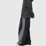 Grey Wind Parachute Pants
